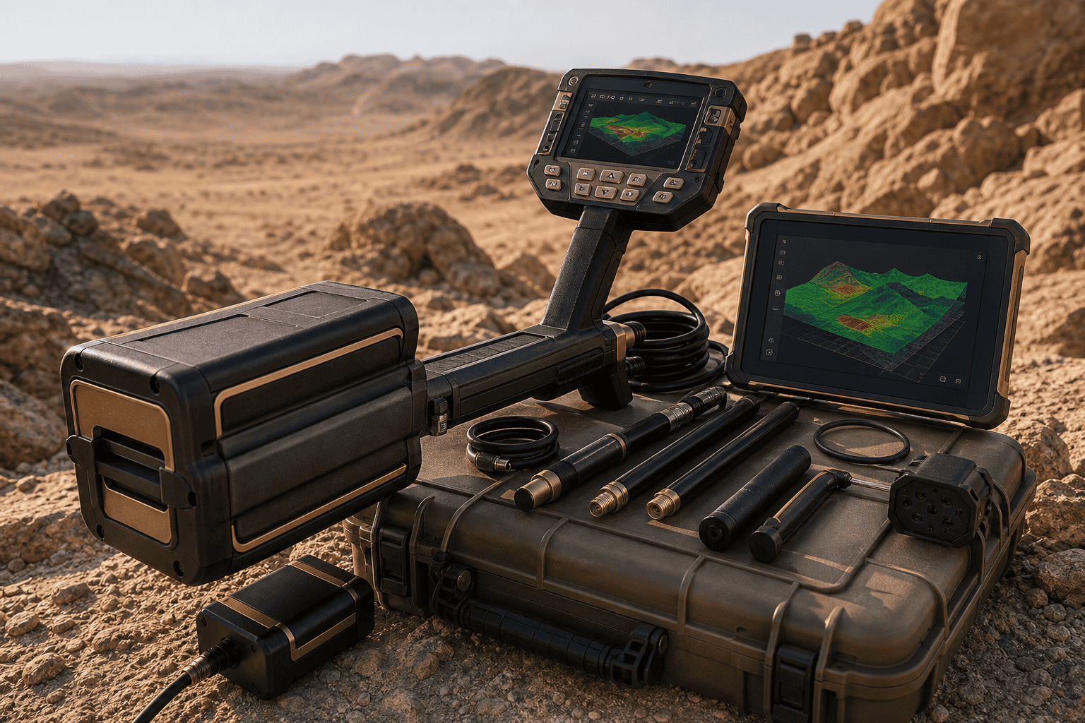 TerraScan 3D ground scanner